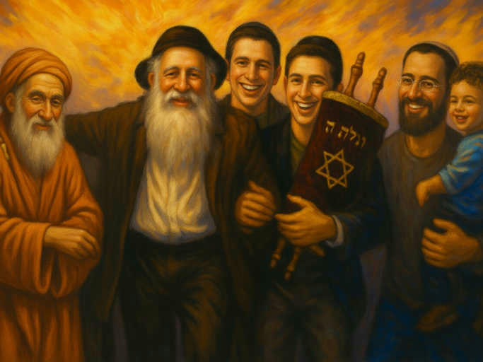 The Essence of Simchat Torah: The Harmonious Union of Body and Soul